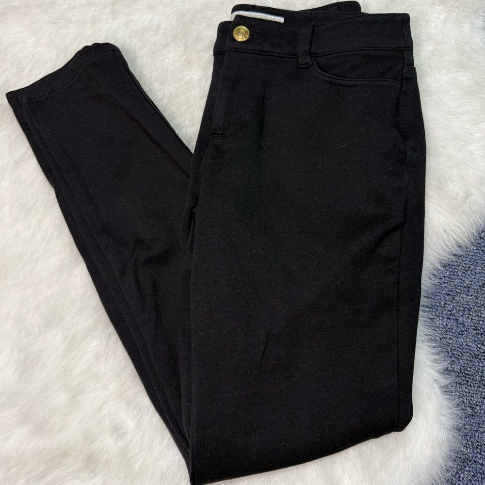 Michael Kors Stretch Black Ankle Dress Pants